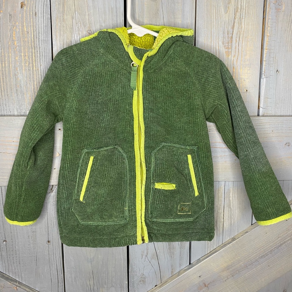 Green REI Toddler Fleece jacket/coat